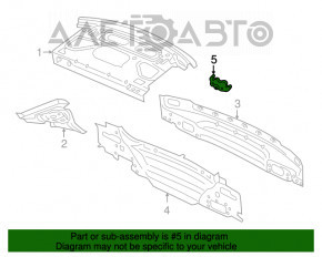 Placă de ventilație stânga Ford Escape MK4 20-