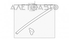 Garnitură capot stânga Ford Mustang mk6 15-17