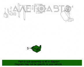 Blocul de control al semnalelor de oprire Mazda 6 13-21