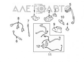 Лямбда-зонд левый второй Subaru Outback 10-14 3.6