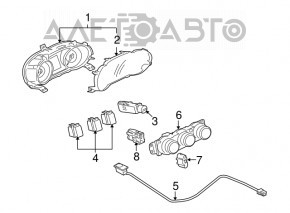 Управление климат-контролем Mitsubishi Outlander Sport ASX 10- manual