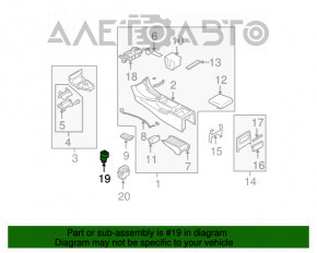 Controlul încălzirii scaunelor Infiniti G25 G37 4d 06-12