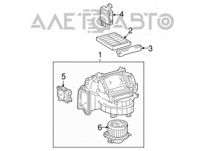 Amplifier assy, air conditioner Lexus ES350 07-12