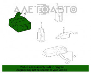 Computer, tire pressure monitor Lexus ES350 07-12