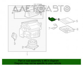 Компьютер управления кондиционером Lexus GS300 GS350 GS430 GS450h 06-11