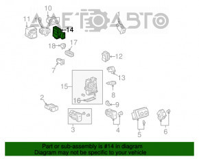 COMPUTER, NETWORK GATEWAY Lexus RX400h 06-09