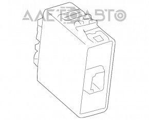 Computer, tire pressure monitor Toyota Prius 30 10-12