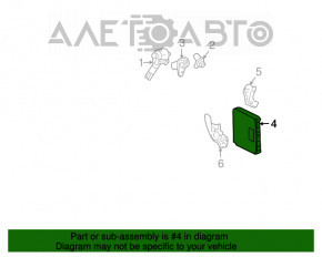 Modulul ECU al motorului Toyota Solara 3.3 04-08