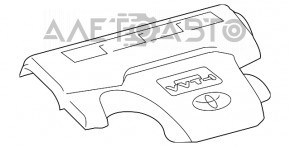 Capacul motorului Toyota Camry v50 12-14 2.5 usa are fixarea ruptă.