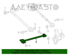 Maneta longitudinală spate dreapta Toyota Camry v50 12-14 SUA nouă OEM originală