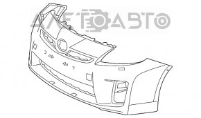 Bara fata goala Toyota Prius 30 10-12 pre-restilizare noua, neoriginala.