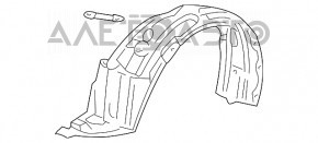 Bara de protecție față dreapta Toyota Prius 2004-2009