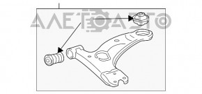 Maneta inferioară din față dreapta Toyota Prius 20 04-09