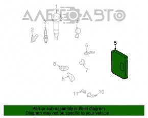 Calculator, controlul vehiculului hibrid Toyota Prius 2004-2009