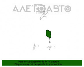 Blocul ECU al calculatorului motorului Lexus ES300 1MZ-FE