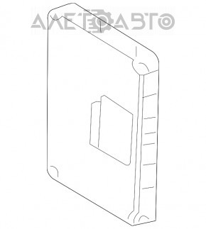 Modulul ECU al motorului Toyota Sienna 04-10 3.5