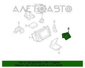 Adaptor telefon MAZDA 6 09-13