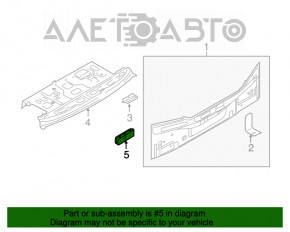 Grila de ventilatie stanga Nissan Leaf 11-17