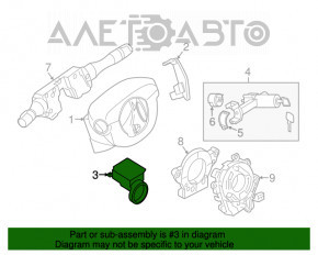 Antena imobilizatorului Nissan Sentra 13-19