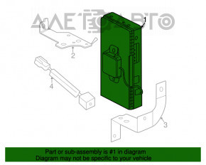 Communication System-Controller Nissan Leaf 13-17 без антенны