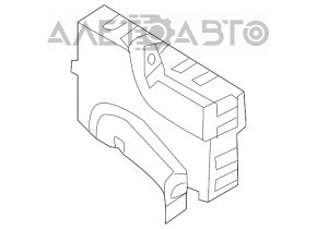 BCM Body Control Module с ключем Nissan Leaf 13-17 с блоком ECU