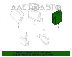 Unitate de acces fără cheie Subaru Forester 08-13 SH