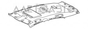 Обшивка потолка Lexus RX350 RX450h 10-15 под люк серый, под химчистку, надорван, тычка