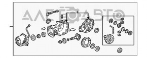 Задний дифференциал редуктор Lexus RX350 10-15 с кронштейном