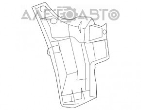 Bara spate dreapta aripa Toyota Prius 30 10-15 noua neoriginala