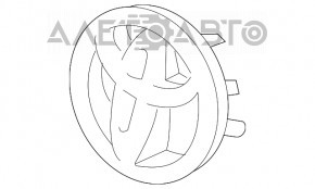 Emblema Toyota de pe bara din față a Toyota Prius V 12-17