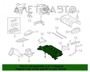 Аккумуляторная батарея ВВБ в сборе Toyota Prius 30 10-15