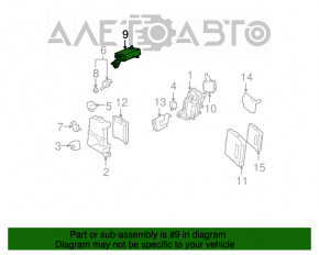 Computer assy, power steering Toyota Prius 30 10-12