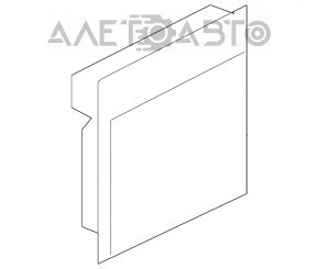 Blocul ECU al calculatorului motorului Lexus LS460 07-12