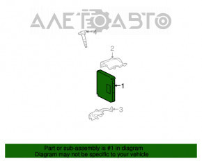 Блок ECU компьютер двигателя Toyota Avalon 05-12 3.5