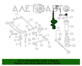 Amortizor spate dreapta Toyota Avalon 05-12