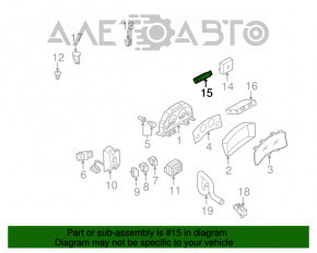 CONTROLUL POZIȚIEI DE MEMORIE LA CONDUCERE Infiniti FX35 FX45 03-08