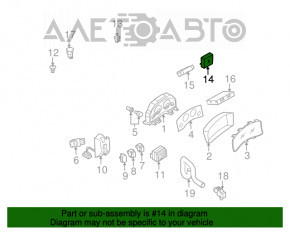 Modulul de presiune a anvelopelor Infiniti FX35 FX45 03-08