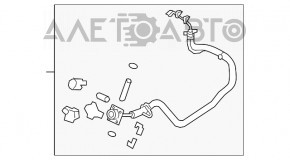 Portul de încărcare asamblat pentru Nissan Leaf 13-17