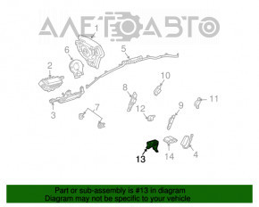 Модуль srs airbag компьютер подушек безопасности Lexus RX300 RX330 RX350 04-09