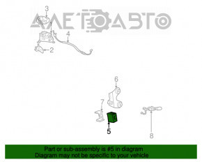 Calculatorul de control al controlului de croazieră Lexus RX300 98-03