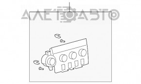 Controlul climatizării pentru Toyota Sequoia 08-16