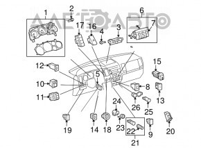 Controlul climatizării pentru Toyota Sequoia 08-16