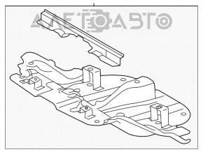 Protecție motor față Toyota Sequoia 08-16