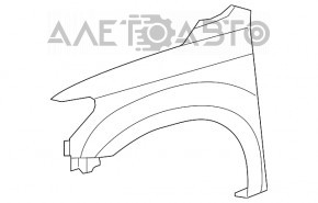 Крыло переднее правое Toyota Sequoia 08-16