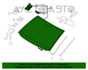 Parbriz Toyota Sequoia Tundra 08-16 ciobit.