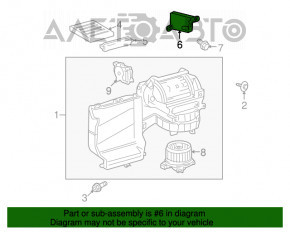 AMPLIFICATOR ASAMBLAT, CONDIȚIONATOR DE AER Toyota Sequoia 08-16