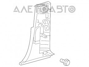 Capacul stâlpului central dreapta jos pentru Lexus LS460 LS600h 07-12