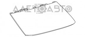 Стекло заднее Lexus LS460 LS600h 07-12 тонировка, царапины