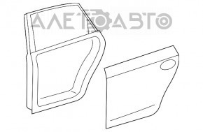 Дверь голая задняя правая Toyota Prius V 12-17