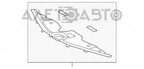 Накладка телевизора Toyota Prius V 12-17